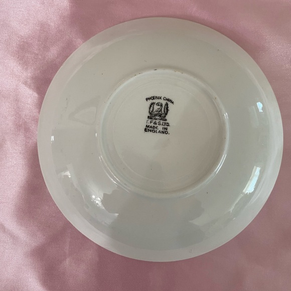 EUC VTG T. F. & S LTD PHOENIX CHINA TEACUP AND SAUCER - Picture 8 of 13